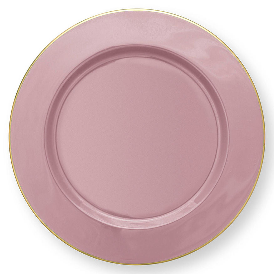 Prato De Metal Lily&Lotus