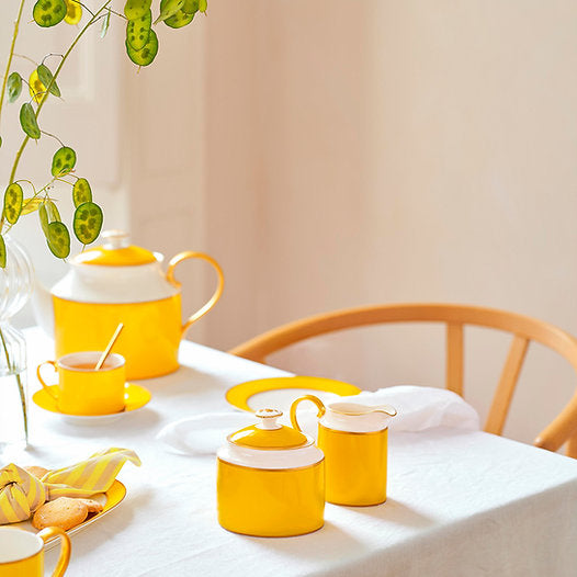 Leiteira Chic Amarelo