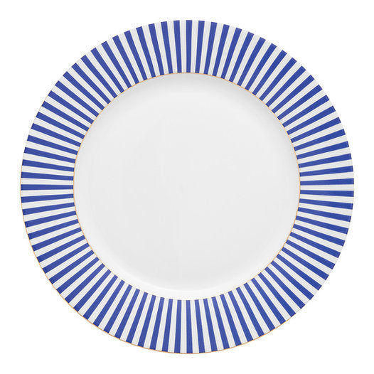 Prato De Refeição 26,5cm Stripes Azul