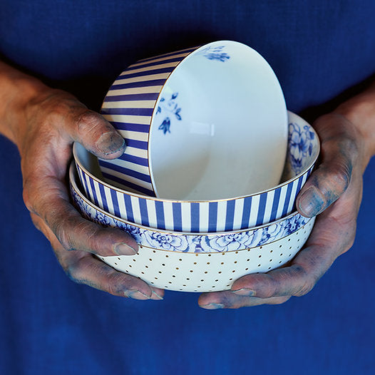 Taça 12cm Stripes Azul