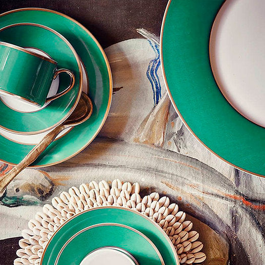 Chávena café c/pires Chic Verde