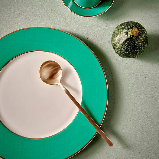 Prato Sobremesa 17cm Chic Verde
