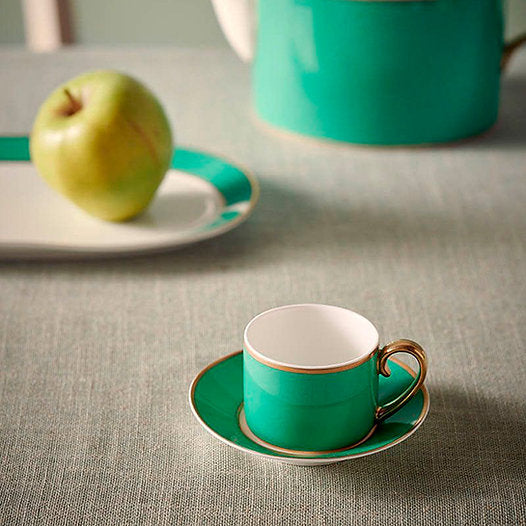 Chávena café c/pires Chic Verde