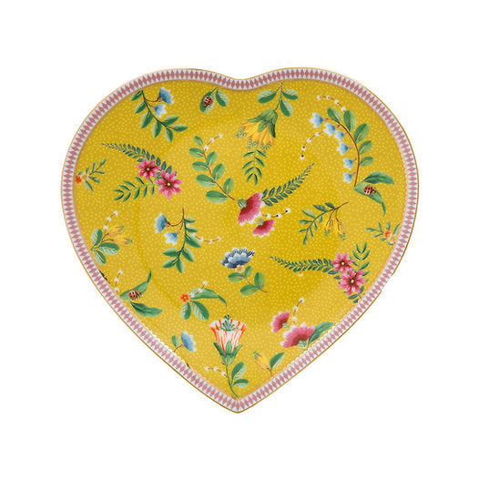 Conjunto Pratos Coração Majorelle