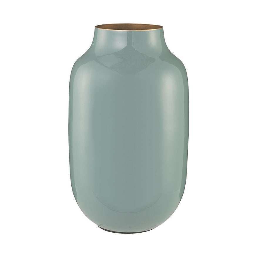 Vaso 14cm Oval Azul