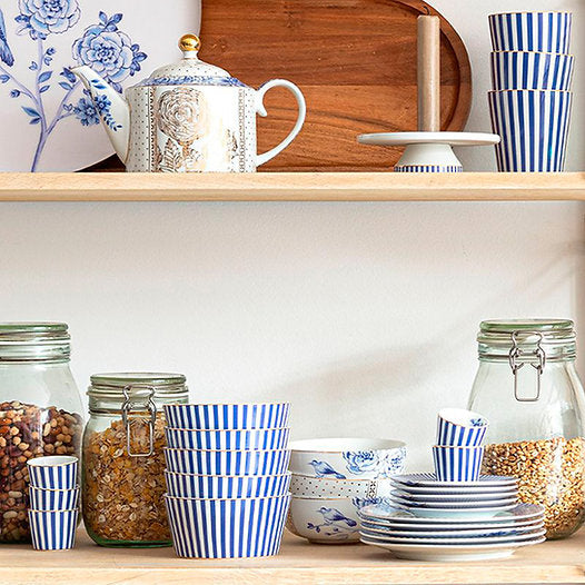 Taça 12cm Stripes Azul