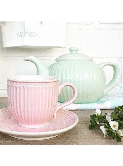 Bule Alice Verde Pastel