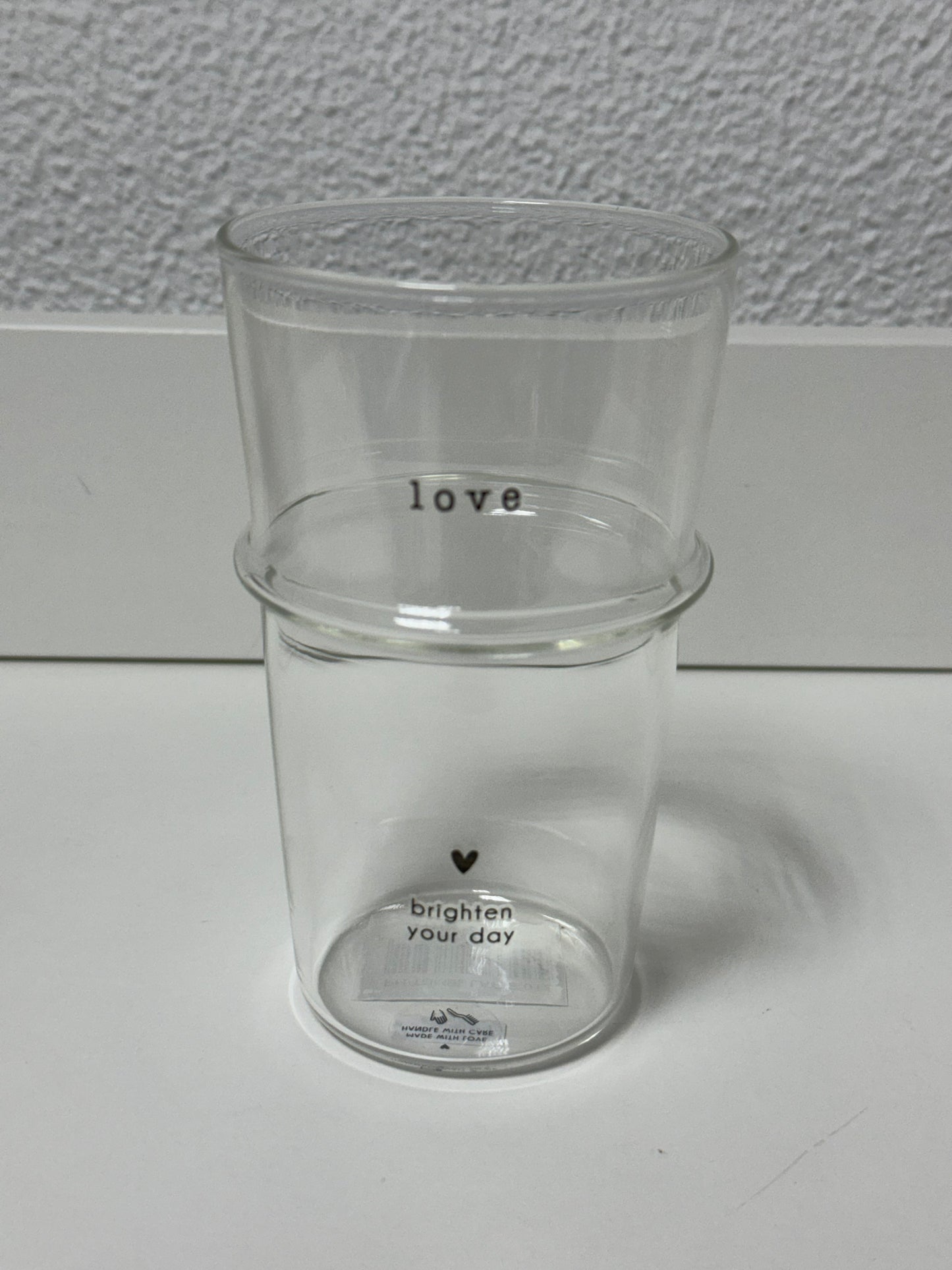 Copo alto Love & Hearts