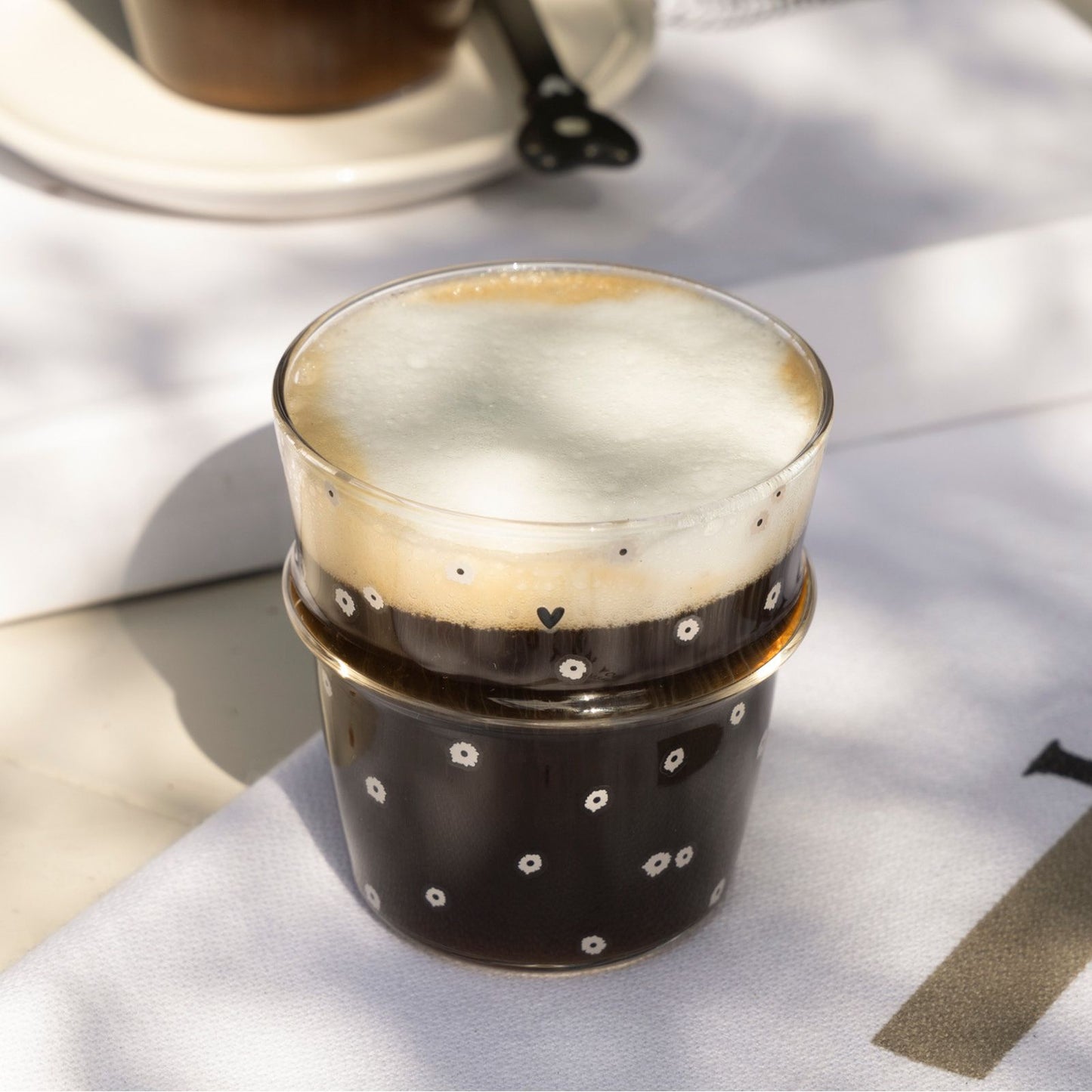 Copo Espresso vidro Daisy & Espresso