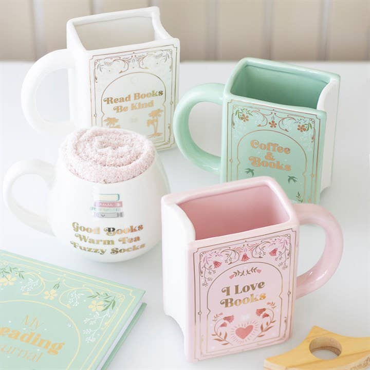 Caneca Livro Rosa SD