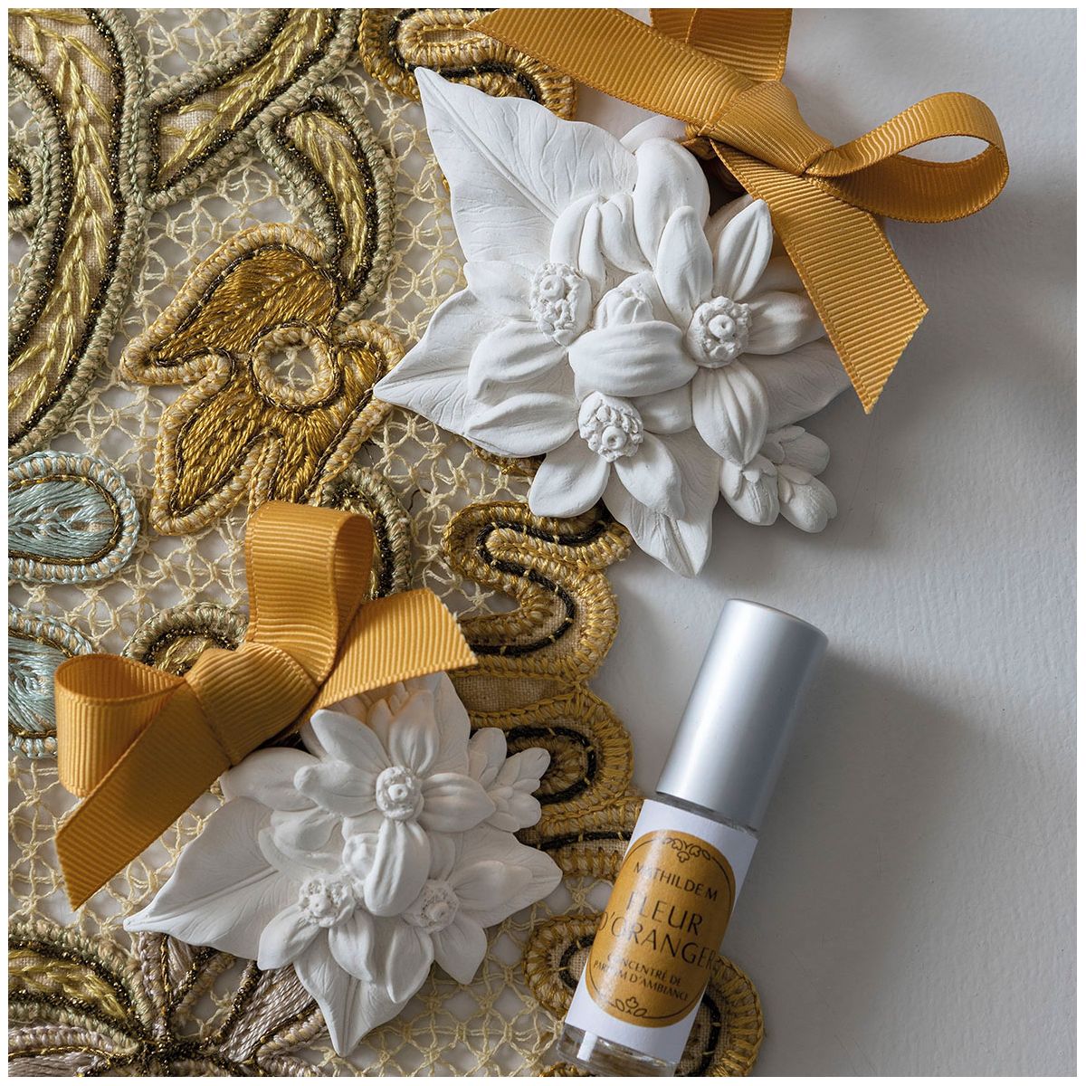 Flor Gesso Fleur D'Oranger