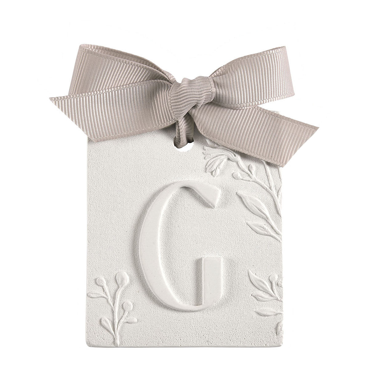 Letra G Gesso Fleur de Cotton
