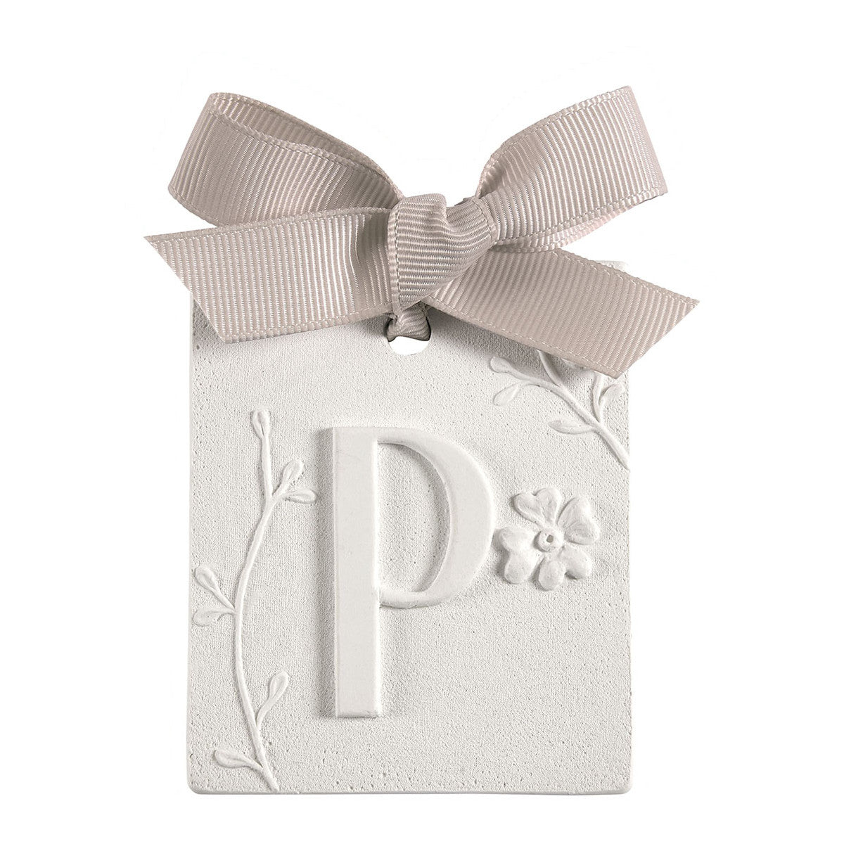 Letra S Gesso Fleur de Cotton