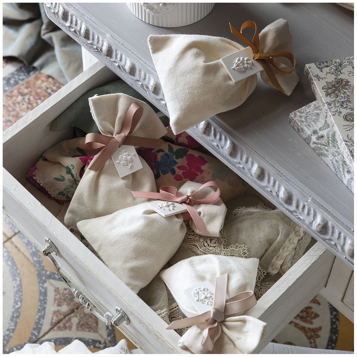 Almofada Perfumada Fleur D'Oranger