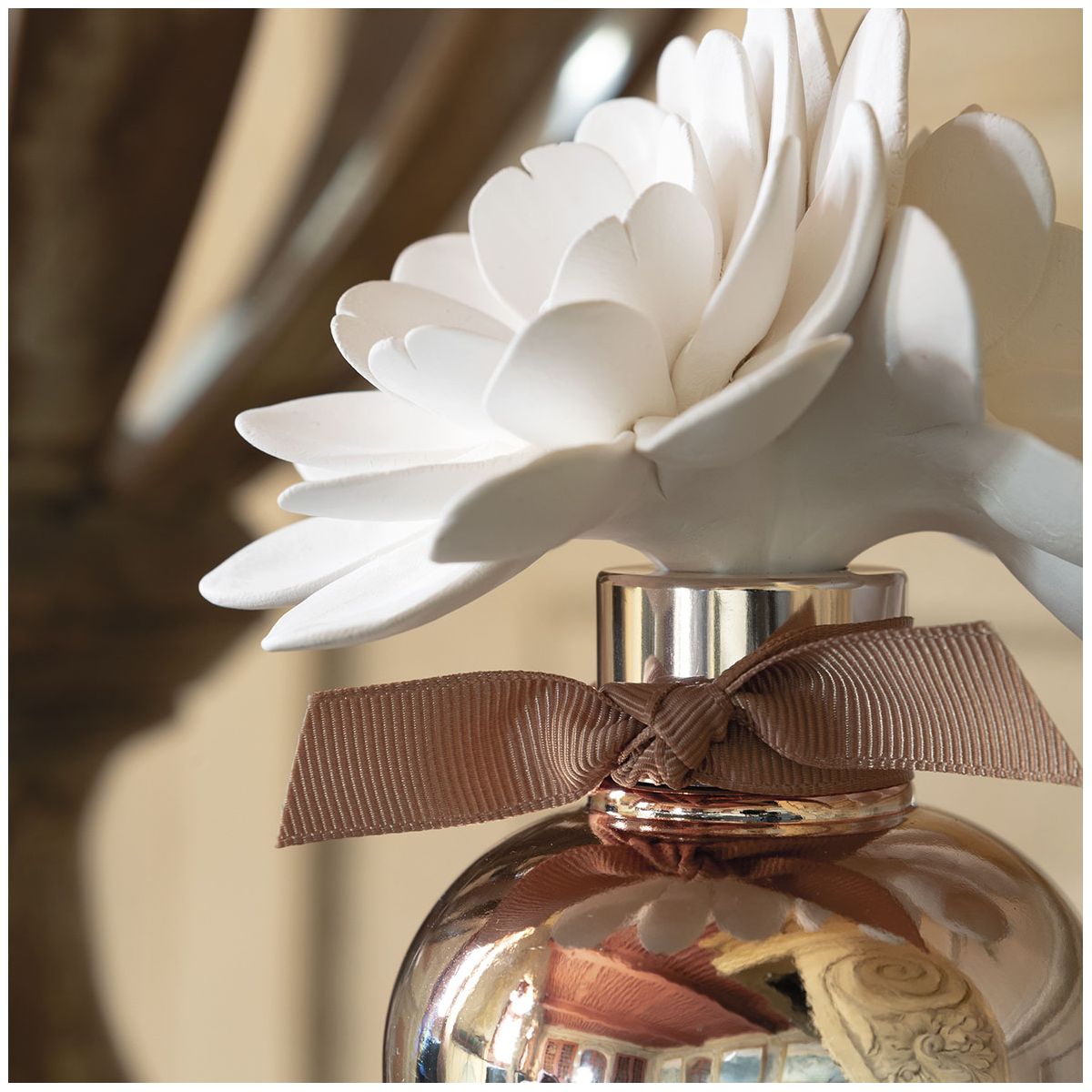 Difusor Gesso Flor Grande 200ml Voile De Lin