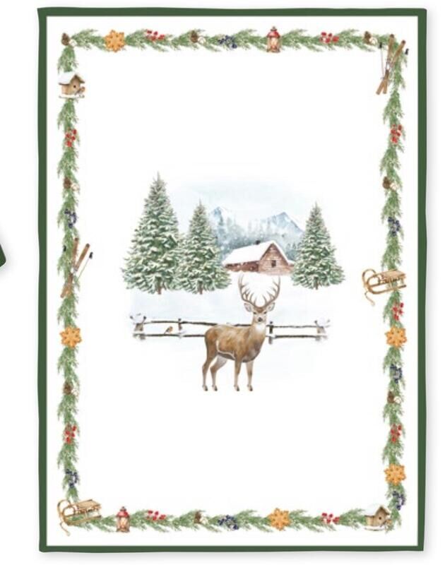 Teatowel White Forest EL