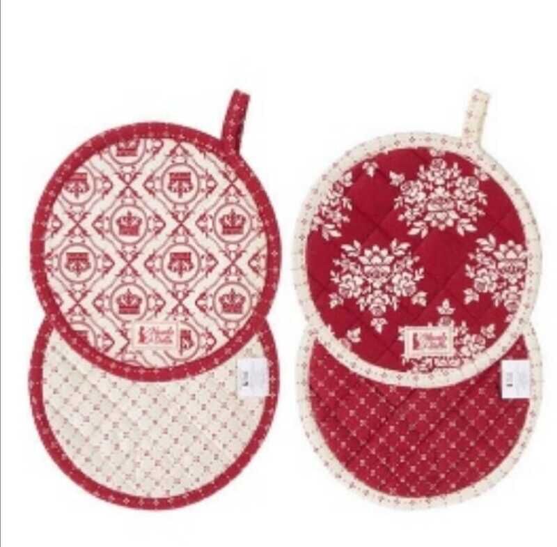 Pega redonda padrão vermelho NS