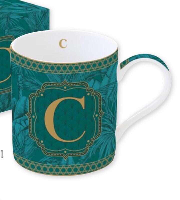 Caneca Monograma Letra C