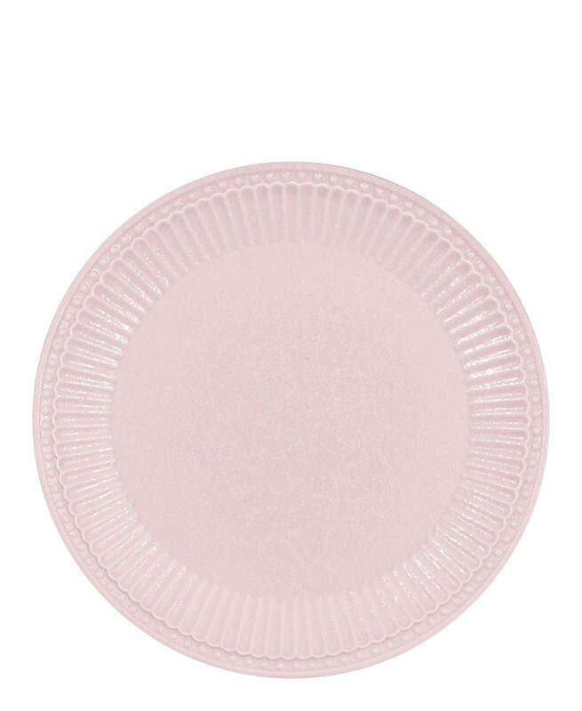 Prato Refeição Alice Vintage Rosa GG