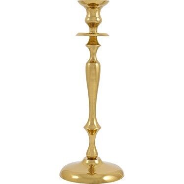 Castiçal dourado 34cm GG