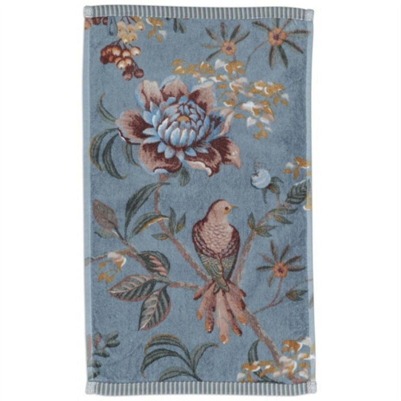 Toalha mãos Azul Secret Garden PIP