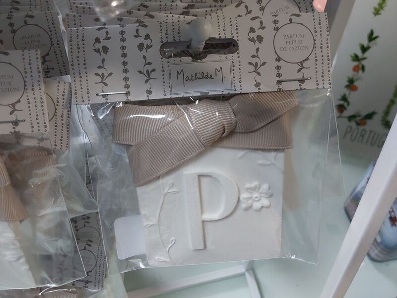 letra P - Fleur de Coton MM