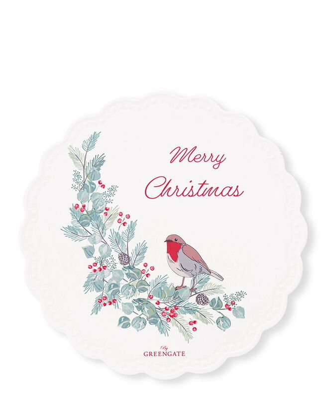 Base p/quentes Leonora Merry Christmas GG