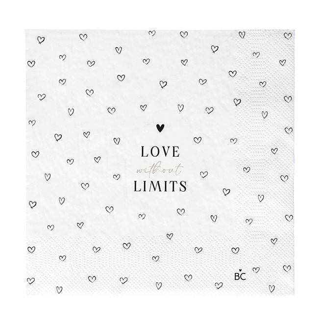 Guardanapos Love without limits