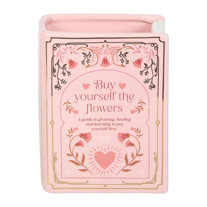 Vaso Livro rosa SD