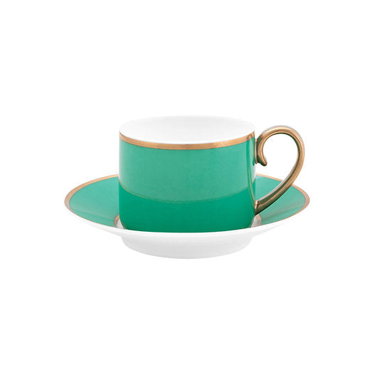 Chávena café c/pires Chic Verde