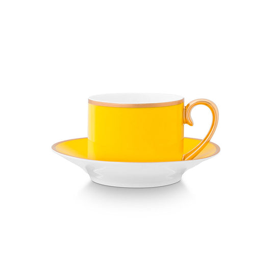 Chávena café C/pires chic Amarelo