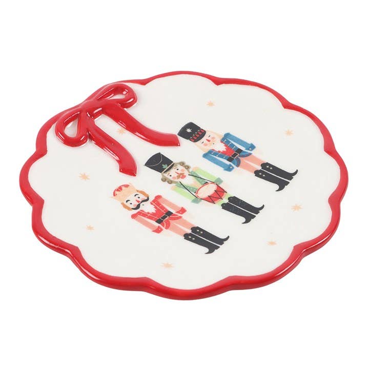 Prato com laço Quebra-Nozes SD