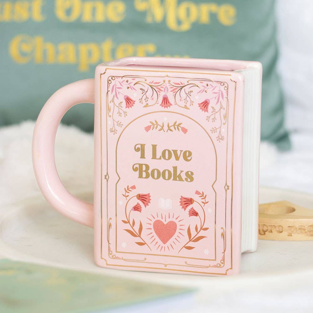 Caneca Livro Rosa SD