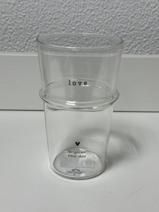 Copo alto Love & Hearts