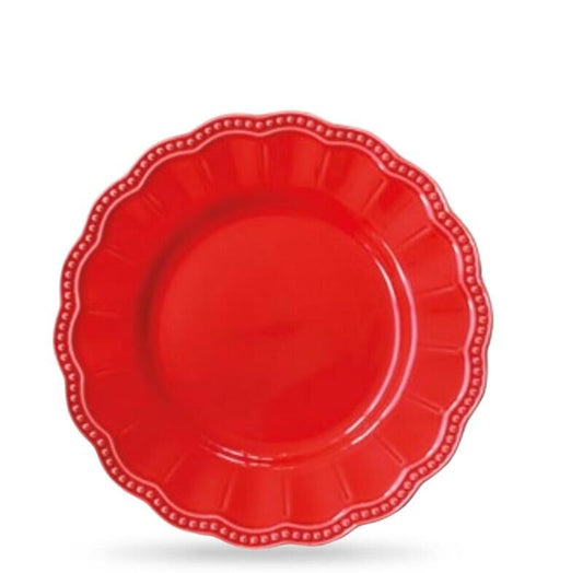 Prato de sobremesa 21cm Elite Red El