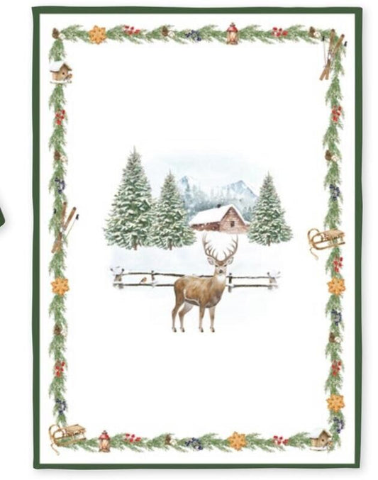 Teatowel White Forest EL