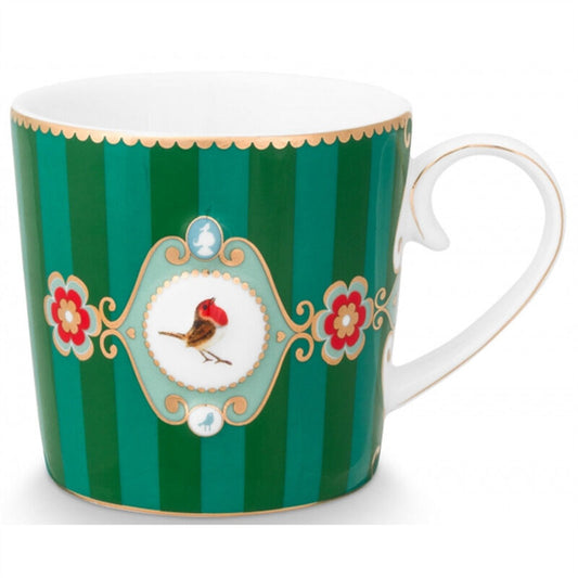 Caneca 150ml Riscas verde LB PIP