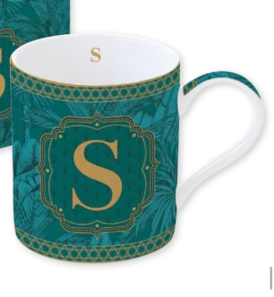 Caneca Monograma Letra S