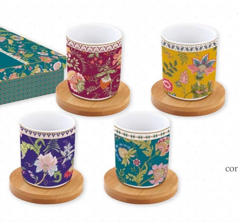 Conj 4 lattes 110ml c/acacia Magie d'oriente EL