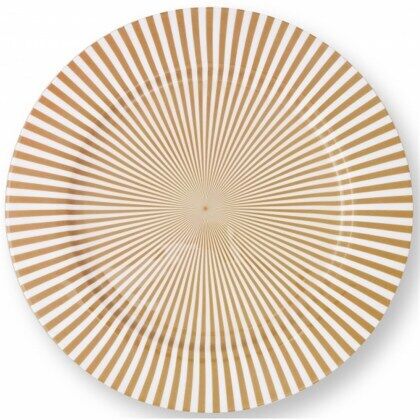 Prato Metal 32cm Riscas DD PIP