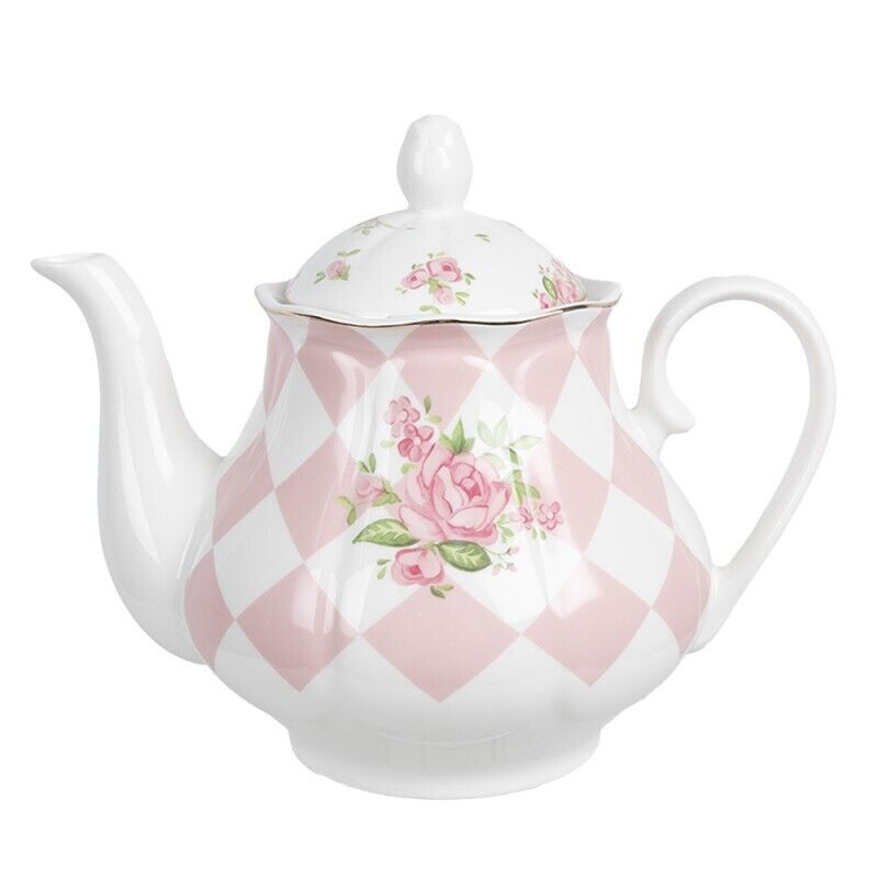 Bule Vintage Floral C&E